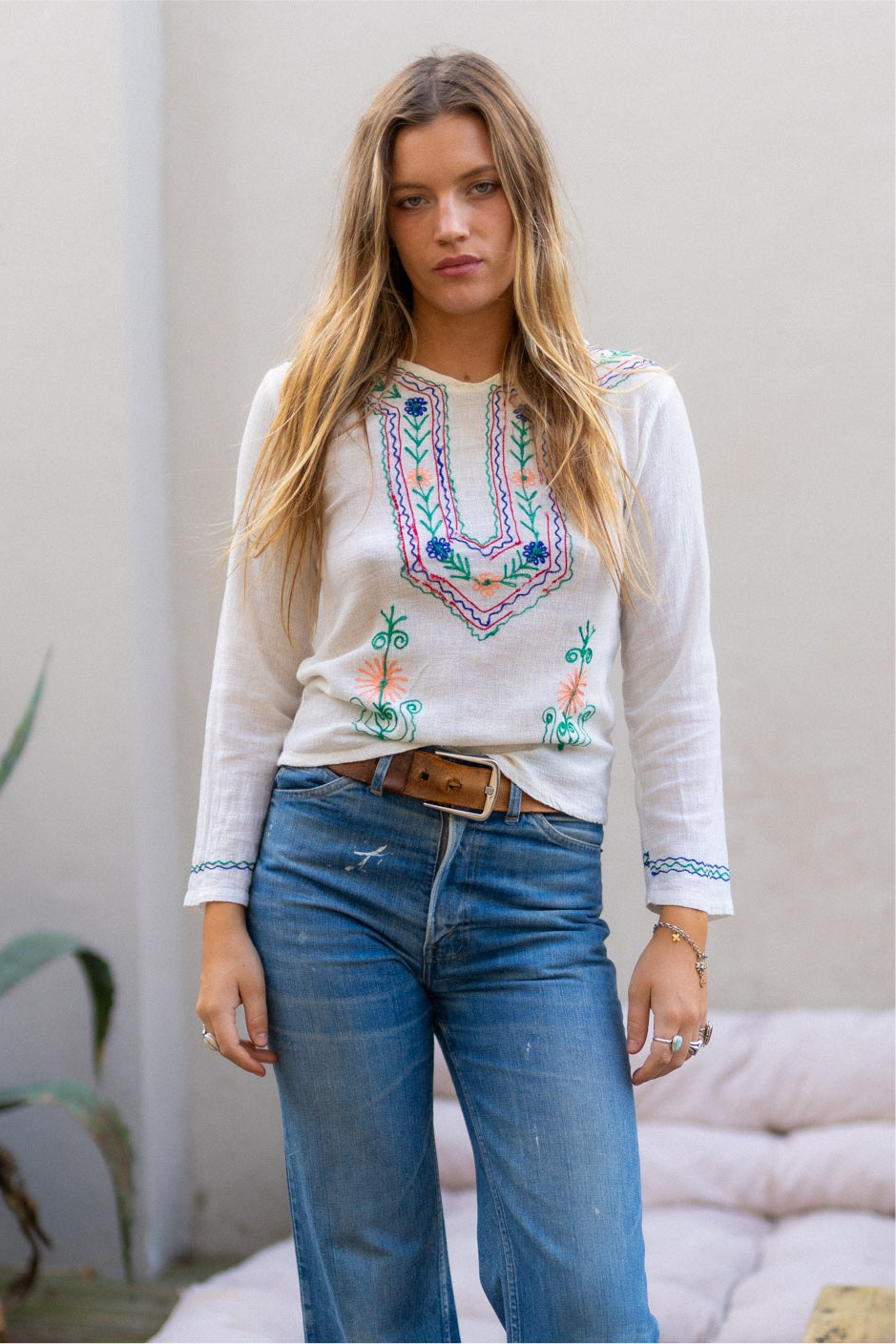 CHEESECLOTH TOP