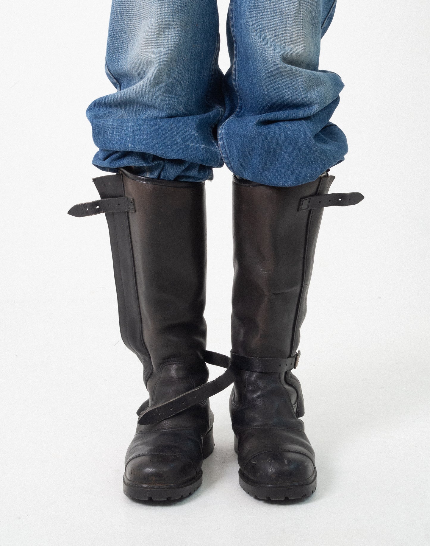 1980S LEWIS LEATHERS BOOTS