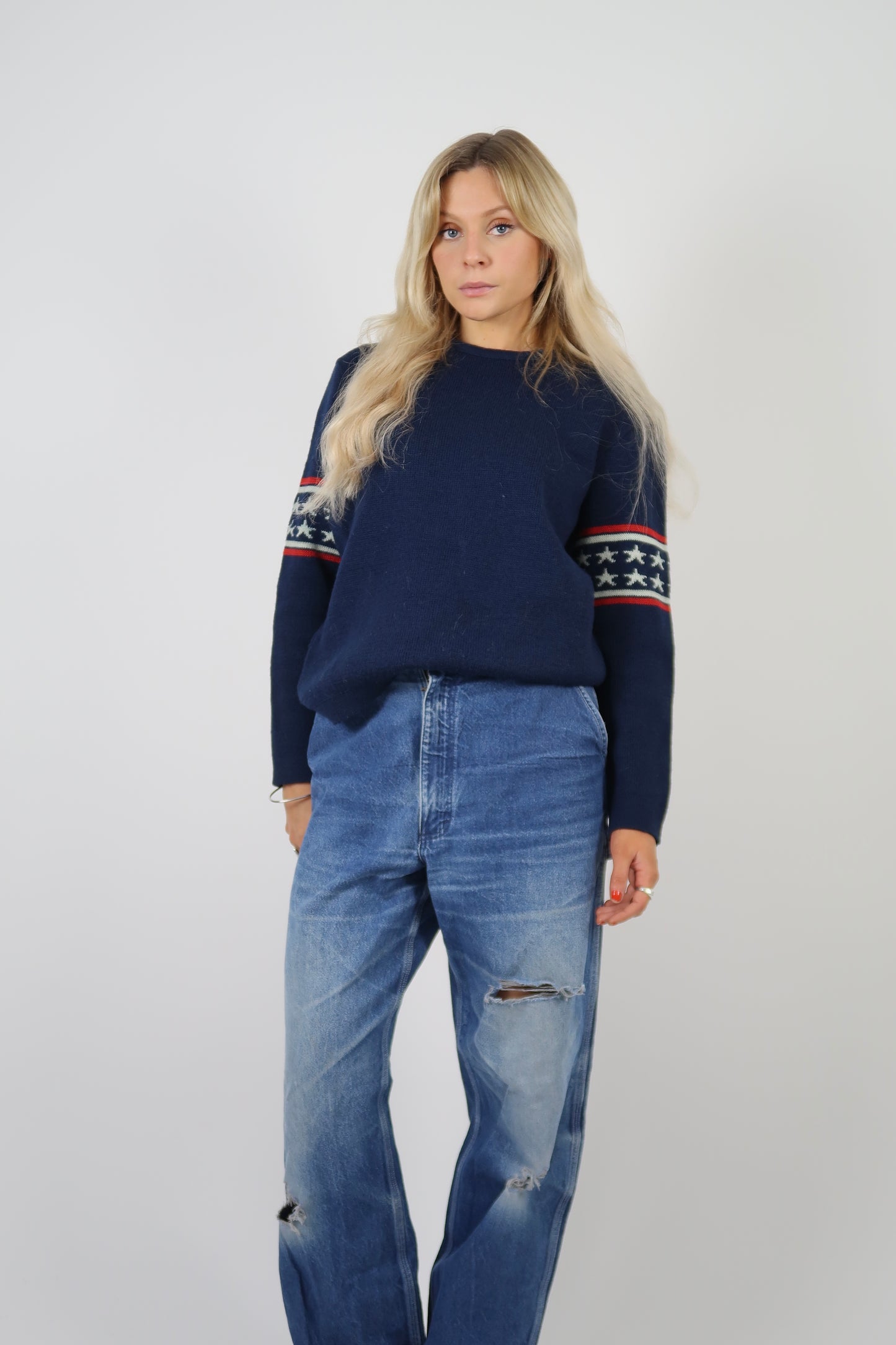 1970s wool knit