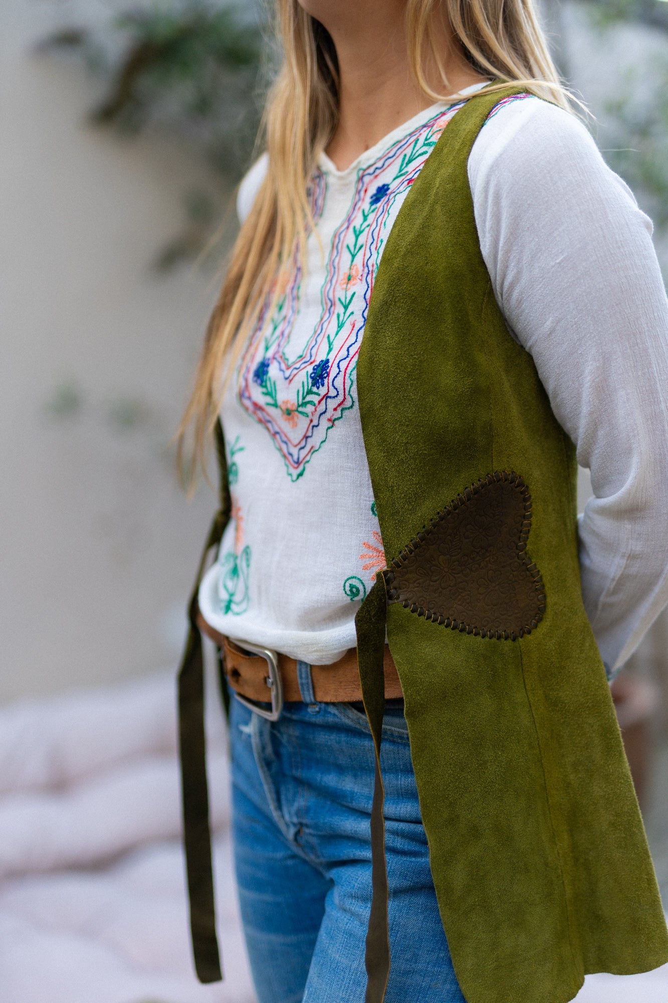 CHAR SUEDE VEST