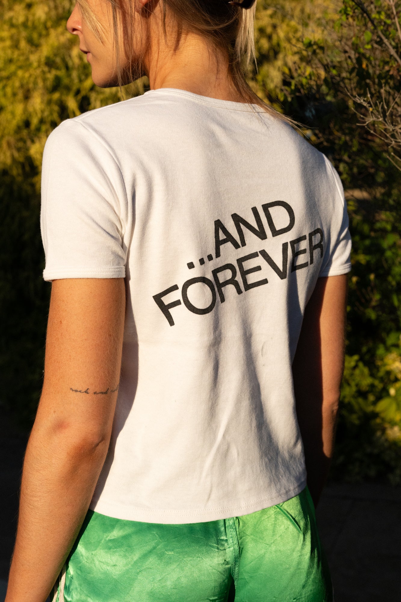 70s slogan tshirt