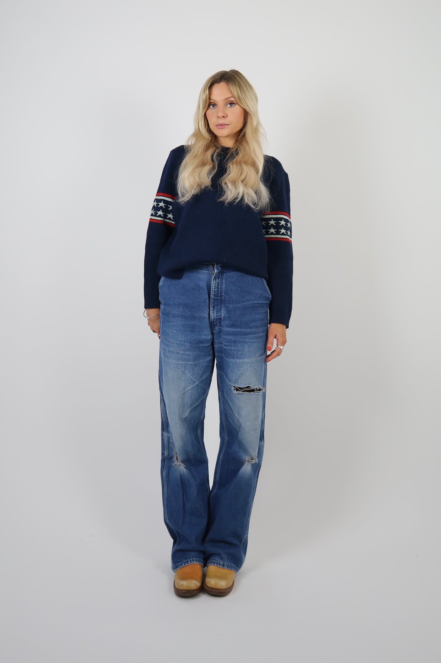 1970s wool knit