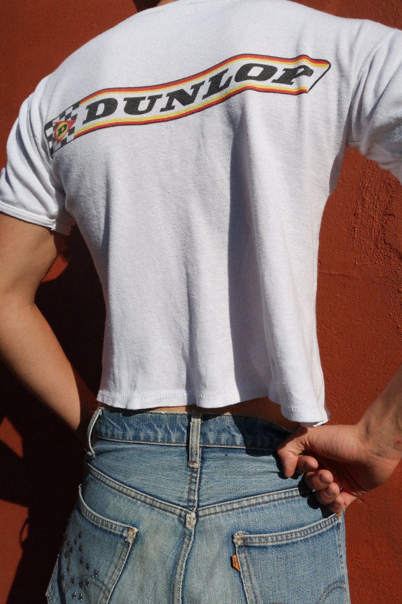1970s Dunlop crop tee