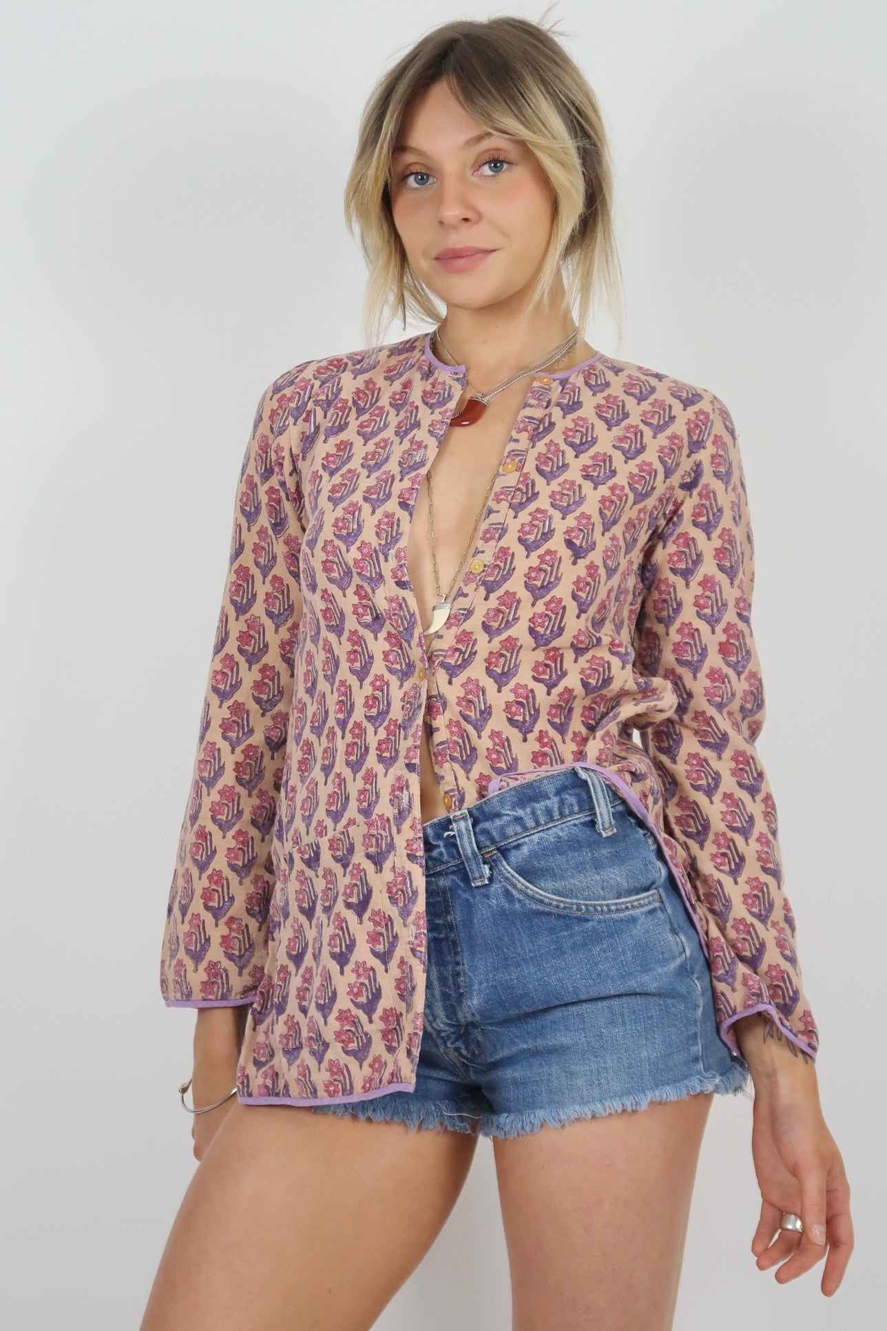 1970s Anohki cotton shirt