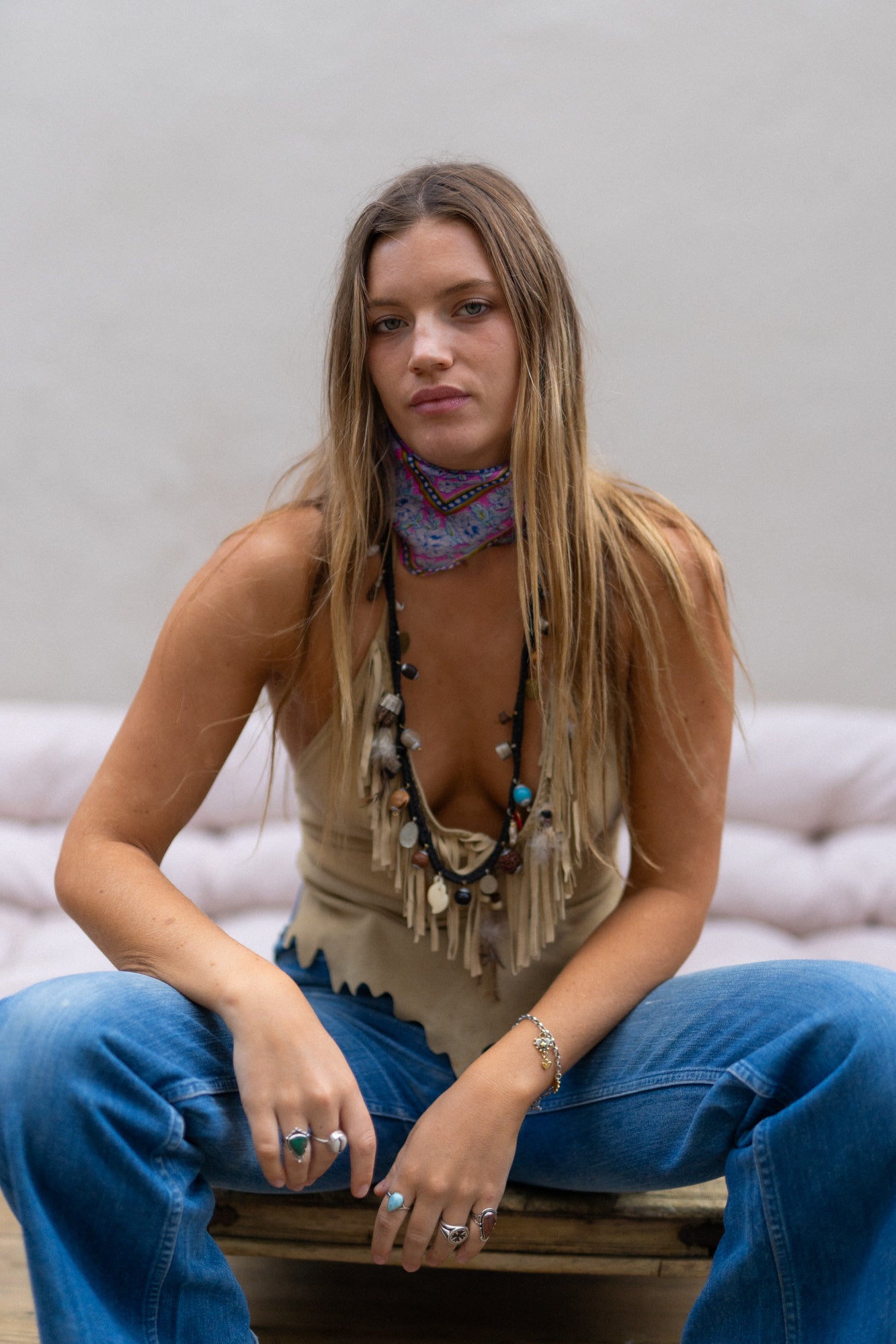 INDIAN SILK SCARF