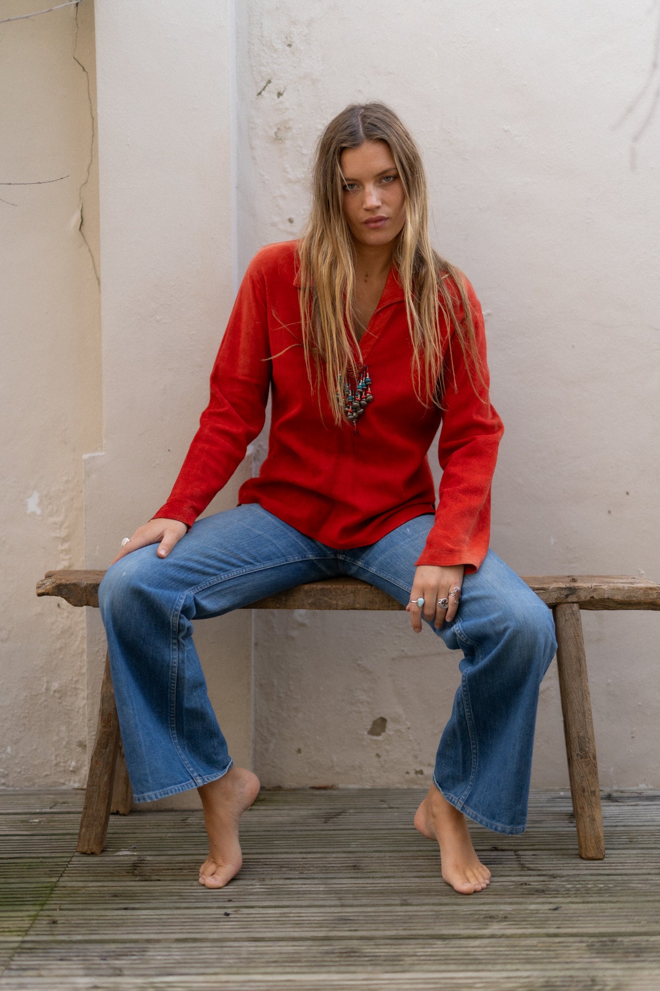 SUEDE HIPPIE SHIRT