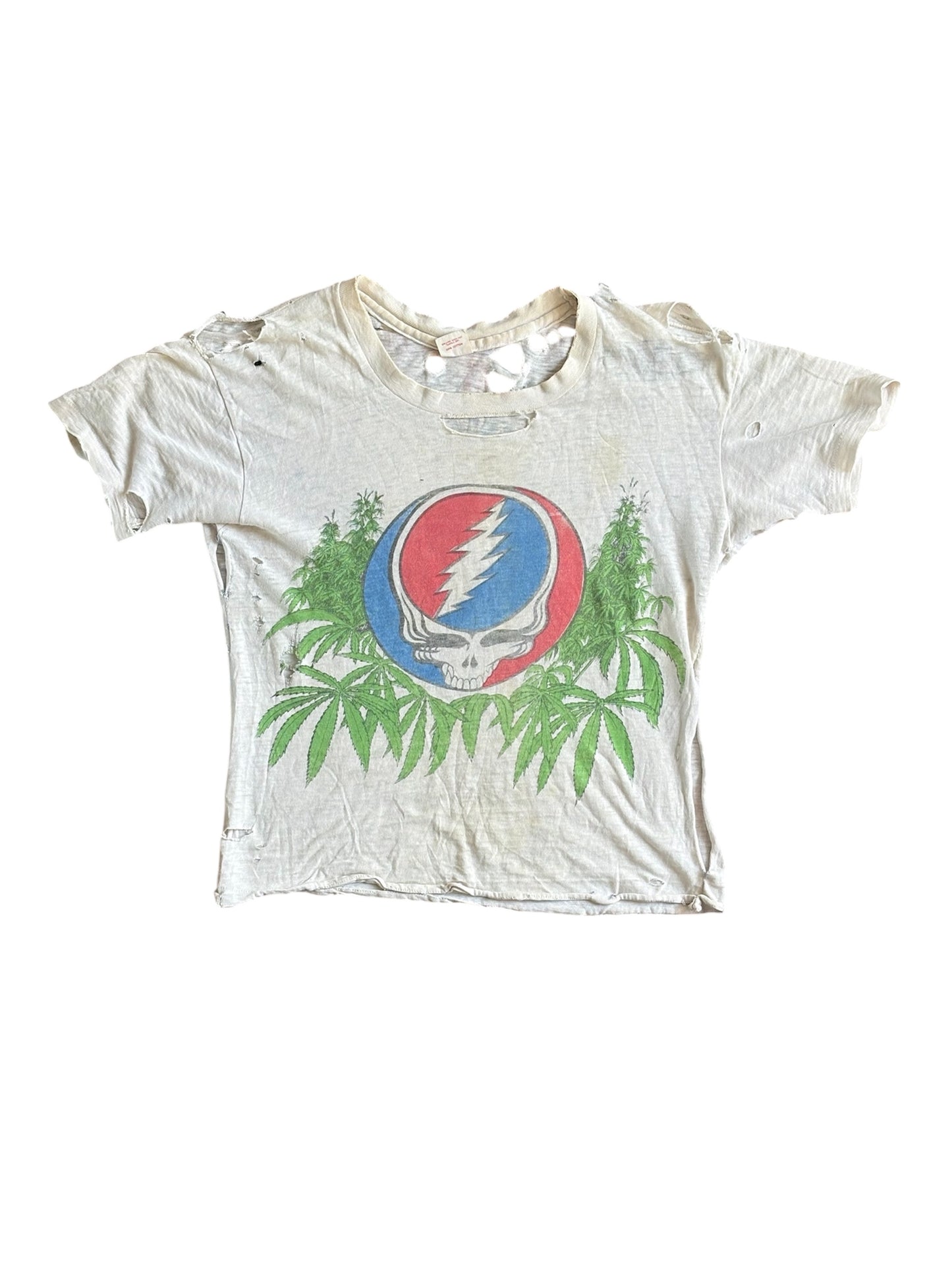 Grateful Dead 1972 thrashed tshirt