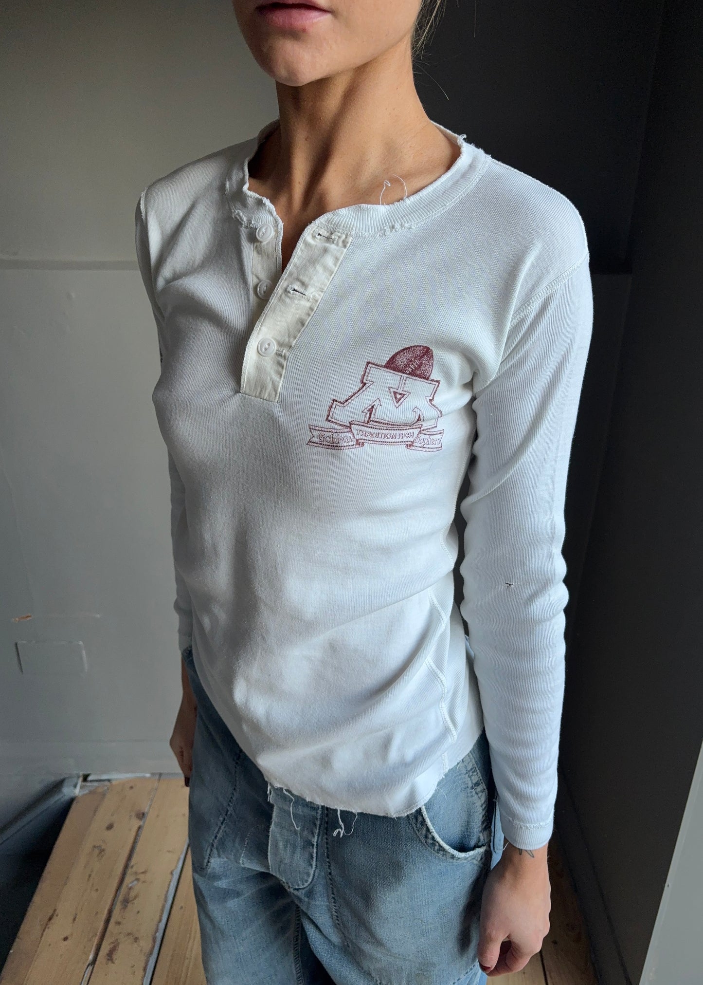 1970s Healthknit Henley top