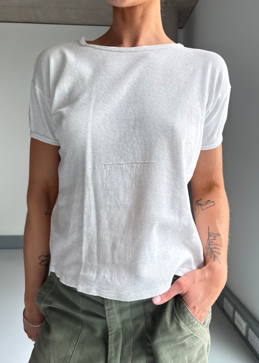 60s white tshirt