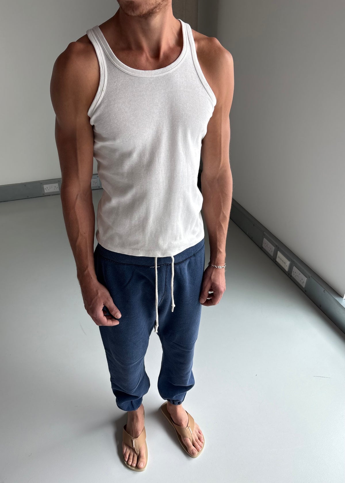 60S NAVY SWEATPANTS
