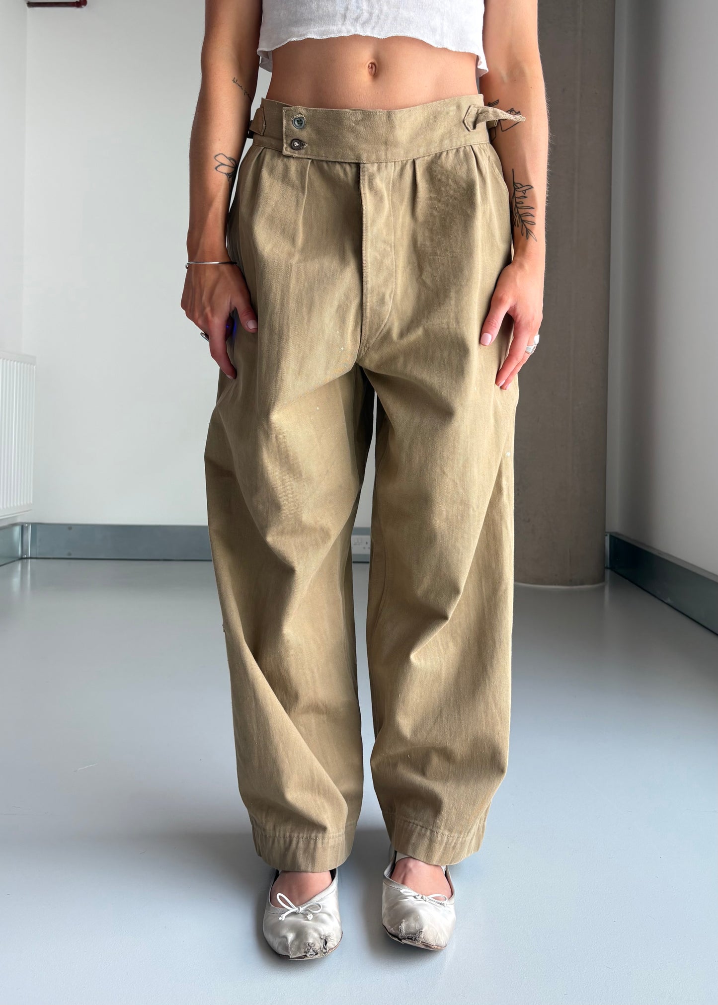 1940s Indian British army pants