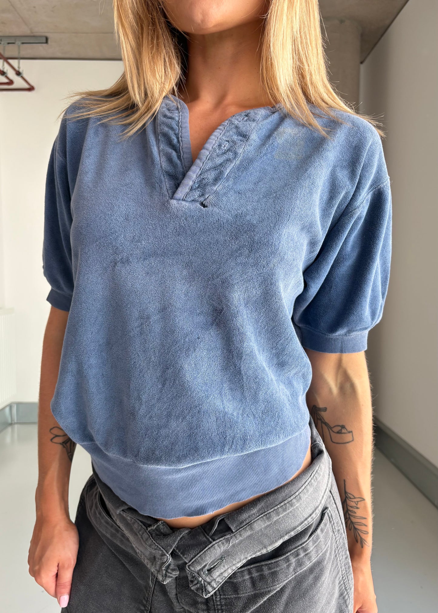 60S TERRY STENCIL SWEATSHIRT