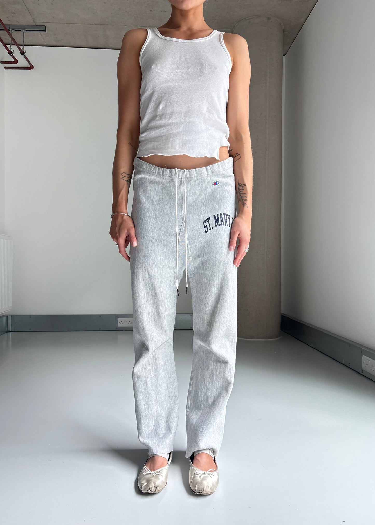 Reverse weave sweats