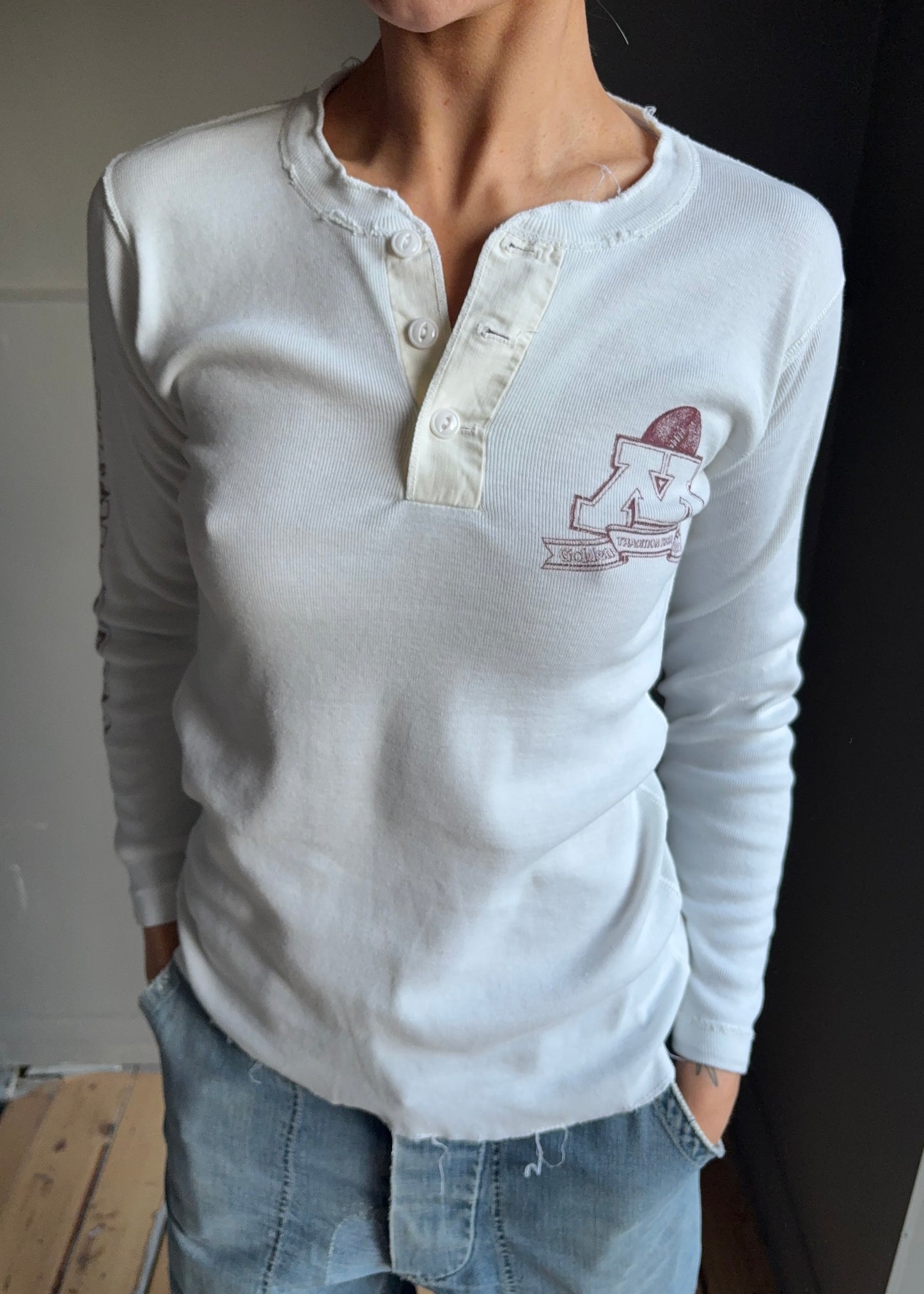 1970s Healthknit Henley top