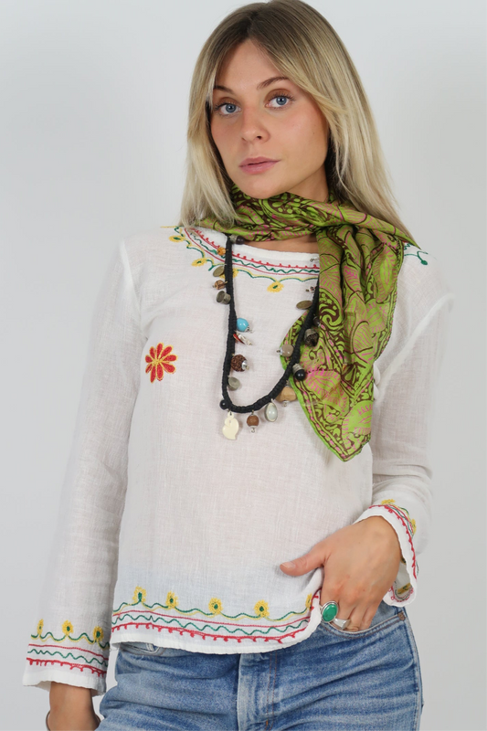 1970s silk scarf