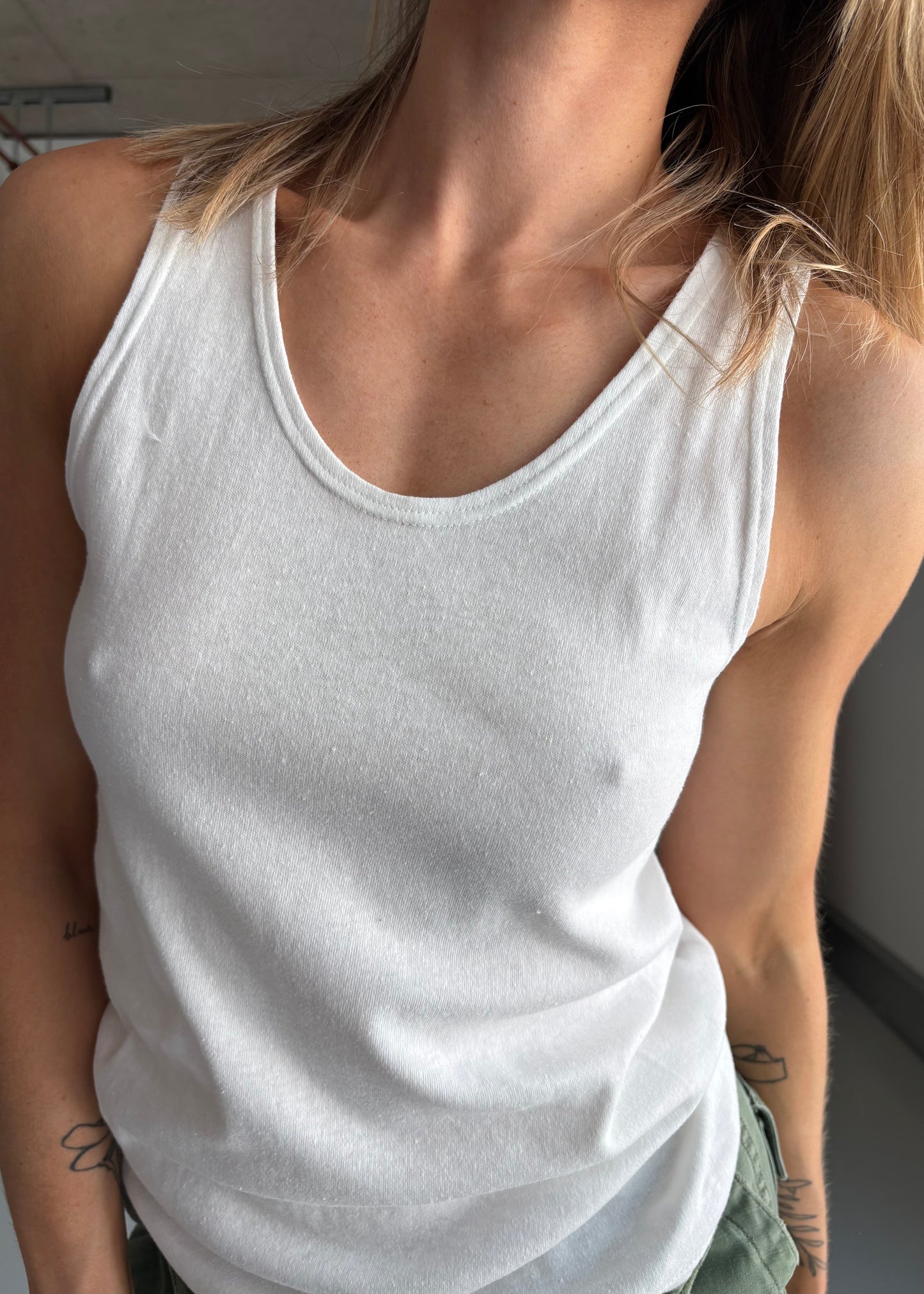 50s cotton vest
