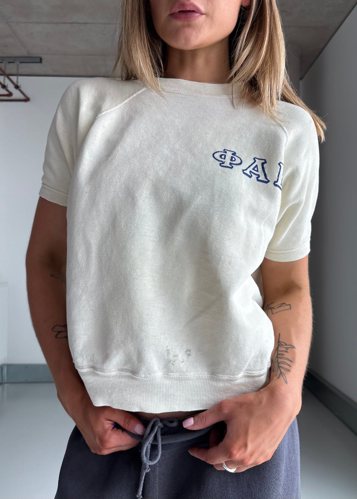 60S SHORT SLEEVE SWEAT