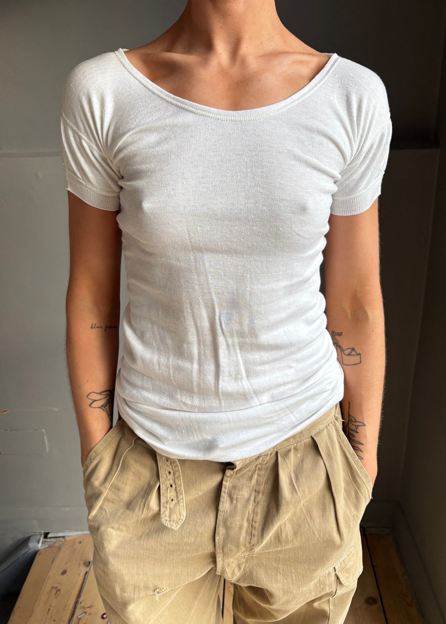 1950s cotton t-shirt