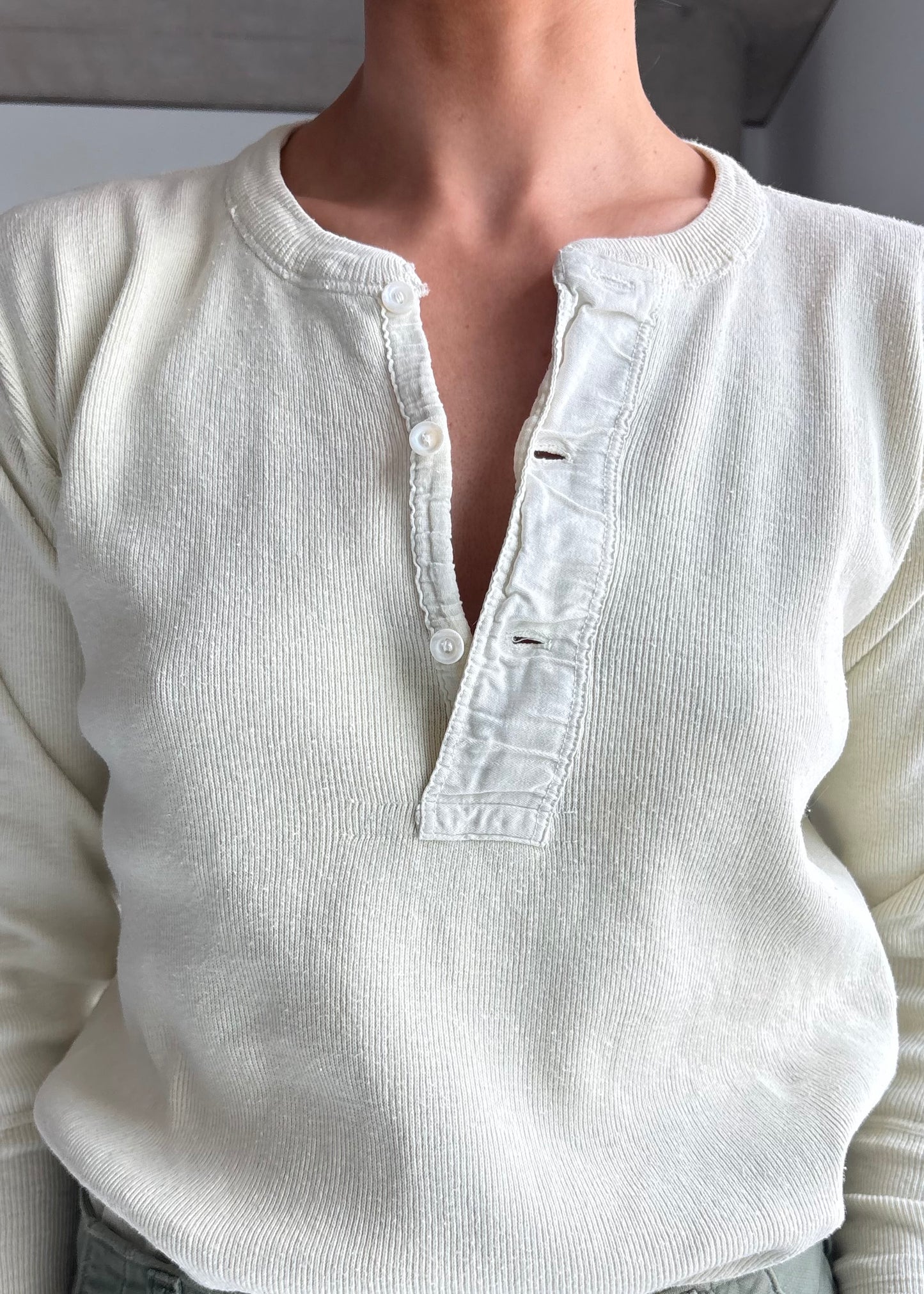 1940s Hanes Henley