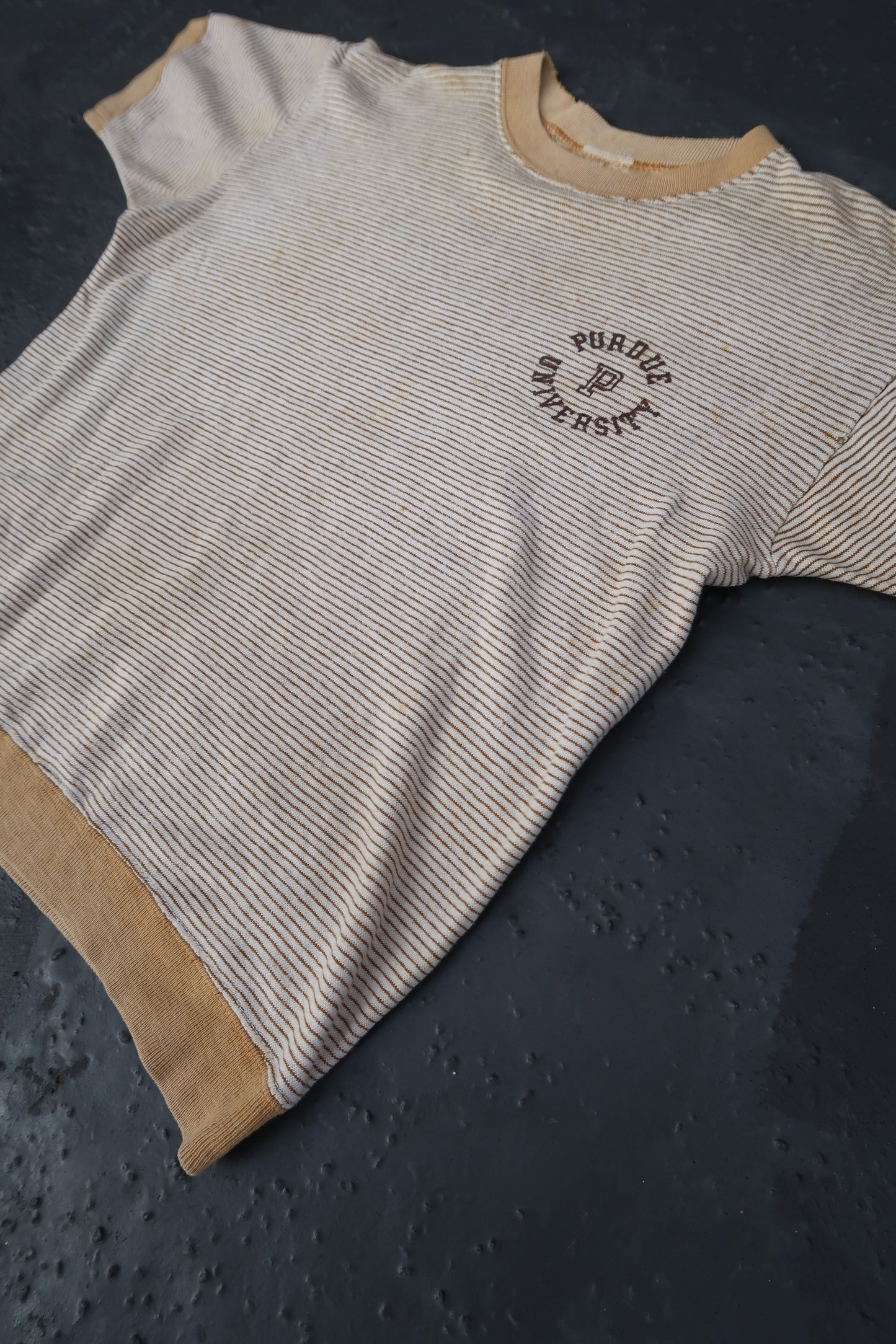 60s stripe sweatshirt