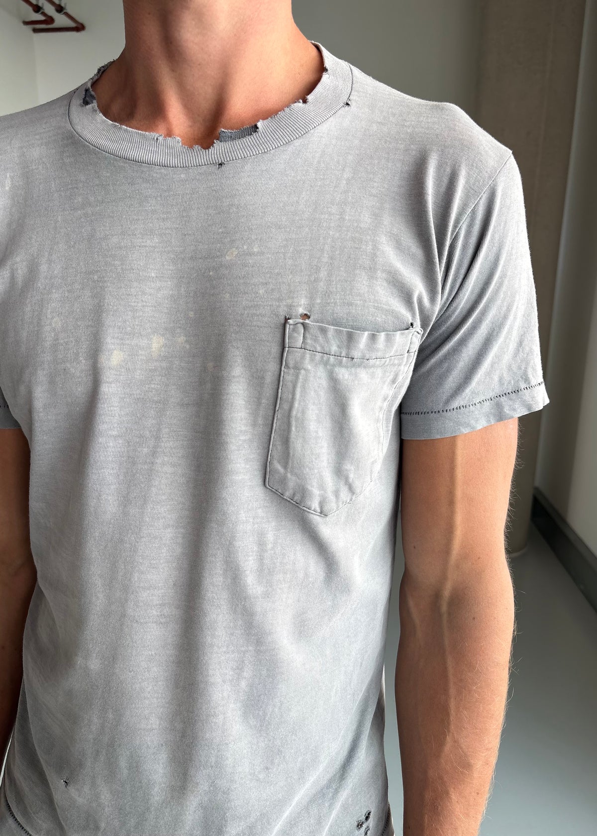 70s sun faded tee