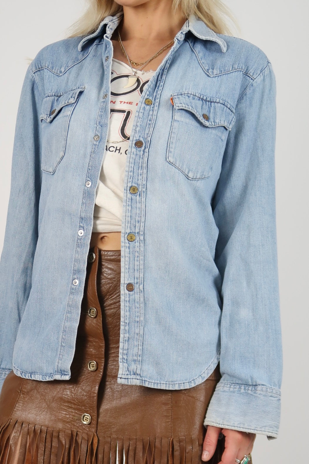 1970s Levi’s orange tab shirt