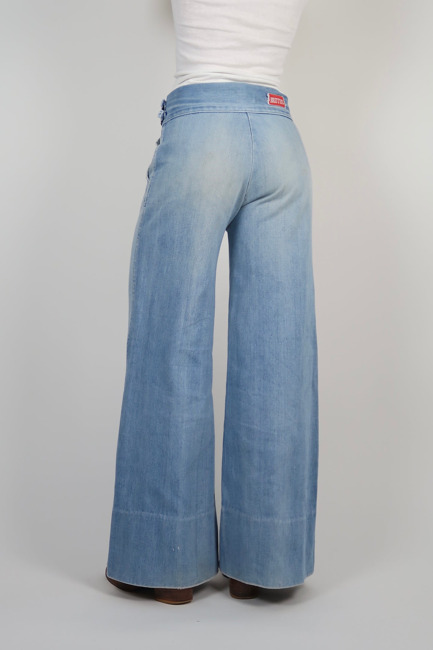 1970s Brutus buckle side jeans