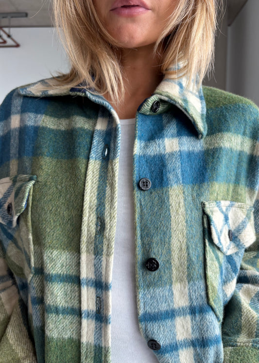 70s Sears wool flannel