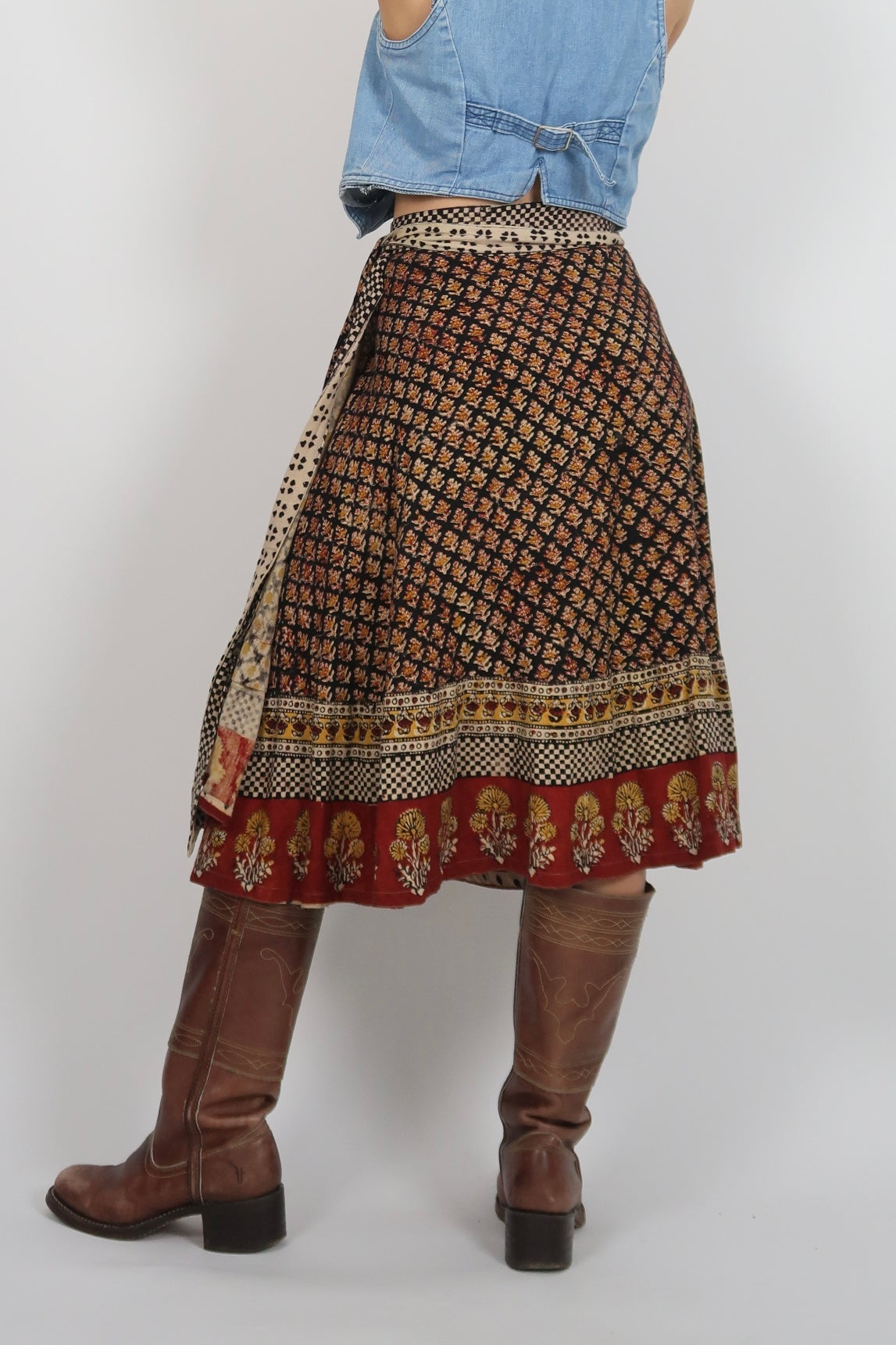 1970s Oasis trading skirt