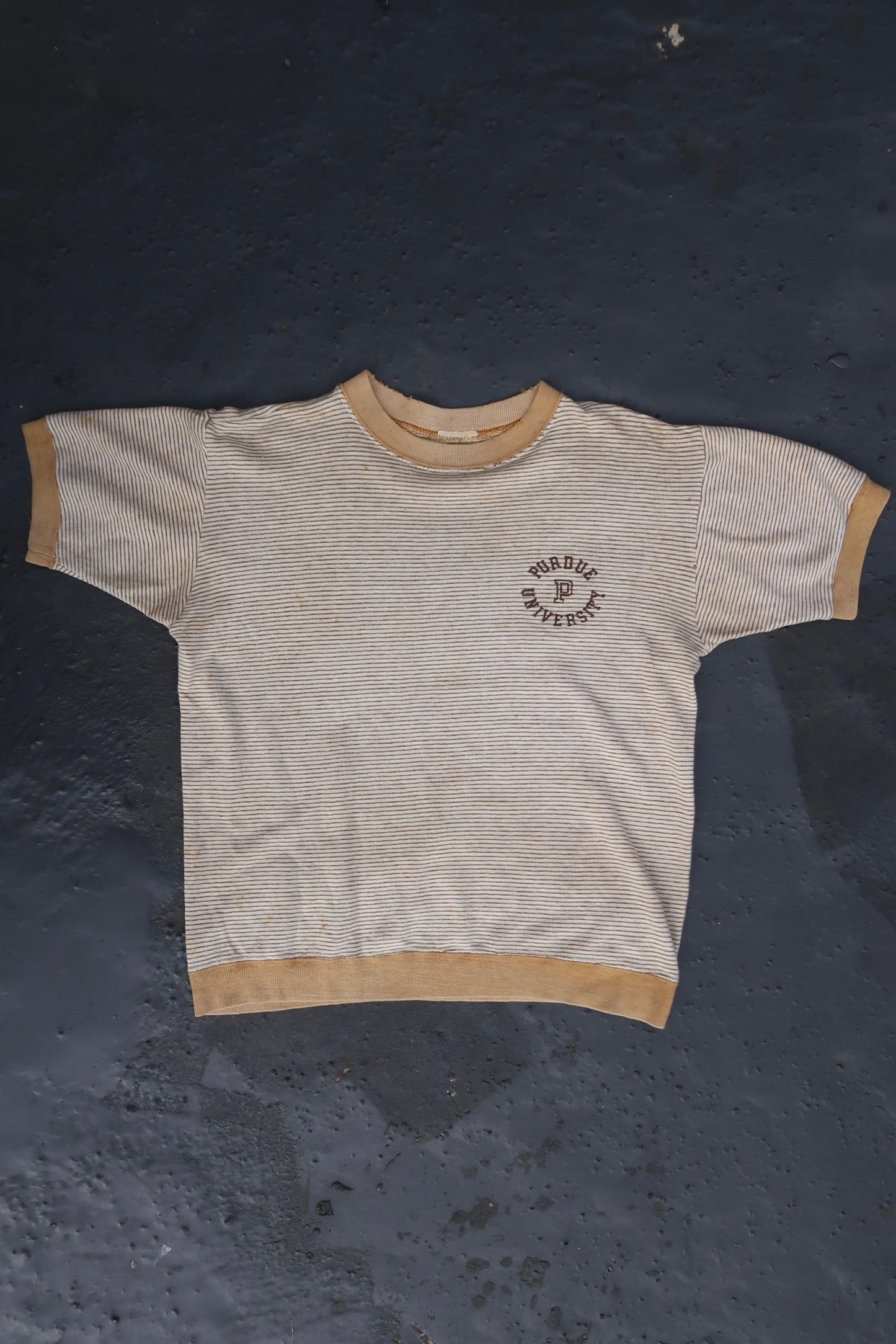 60s stripe sweatshirt