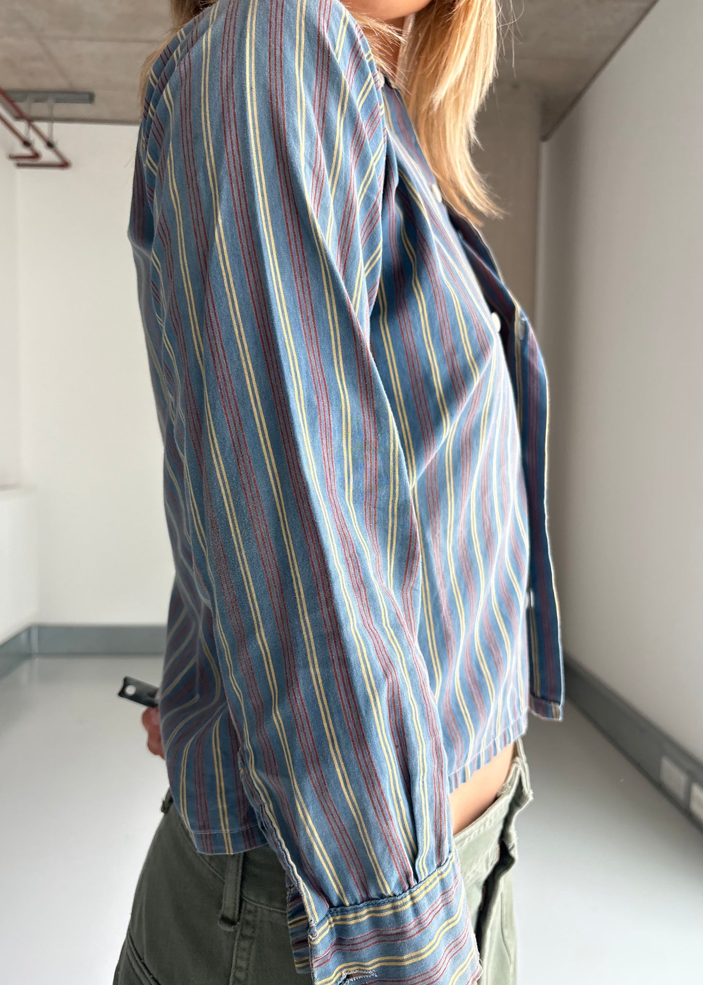 50S THRASHED STRIPE SHIRT
