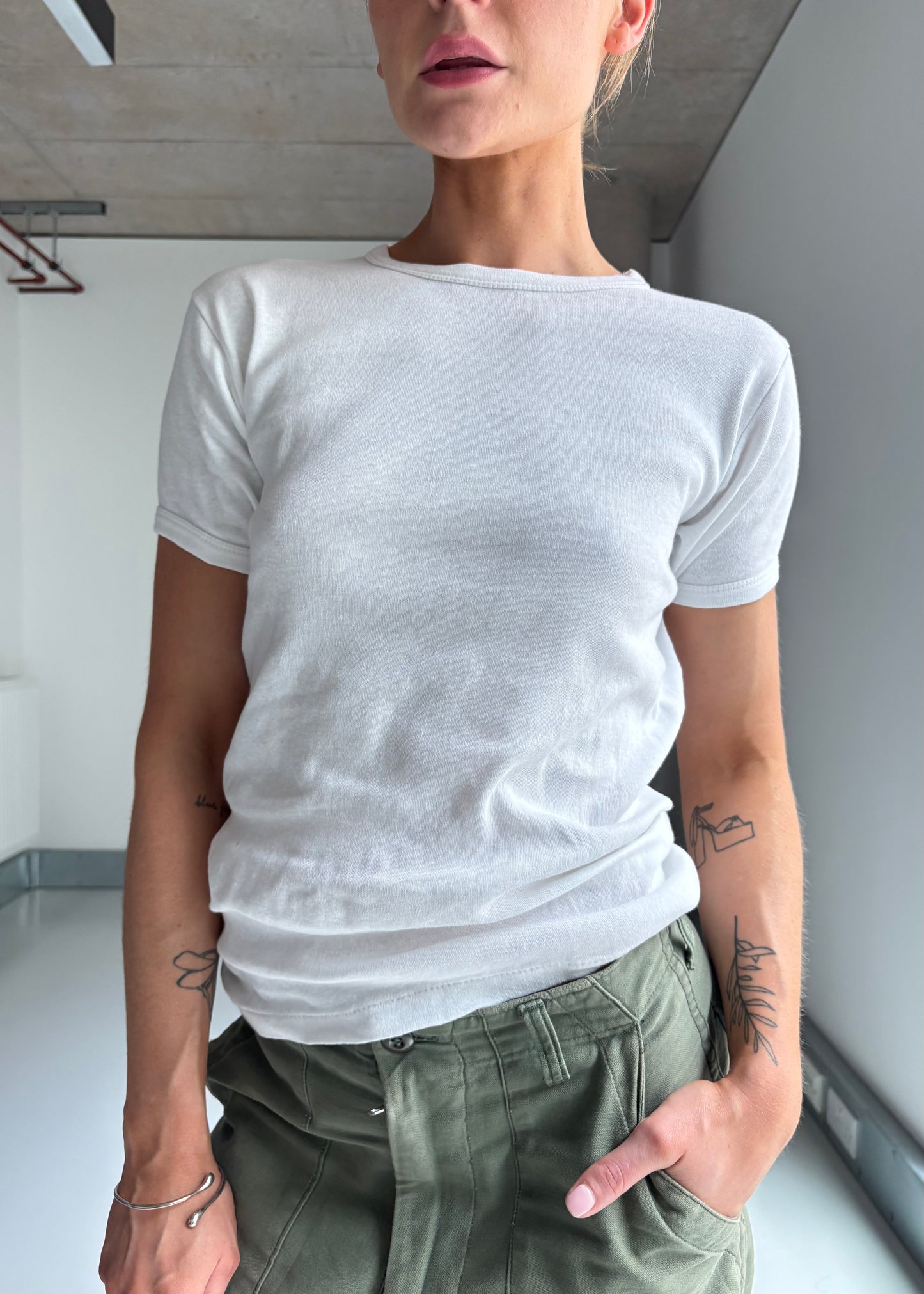 70s cotton Tshirt