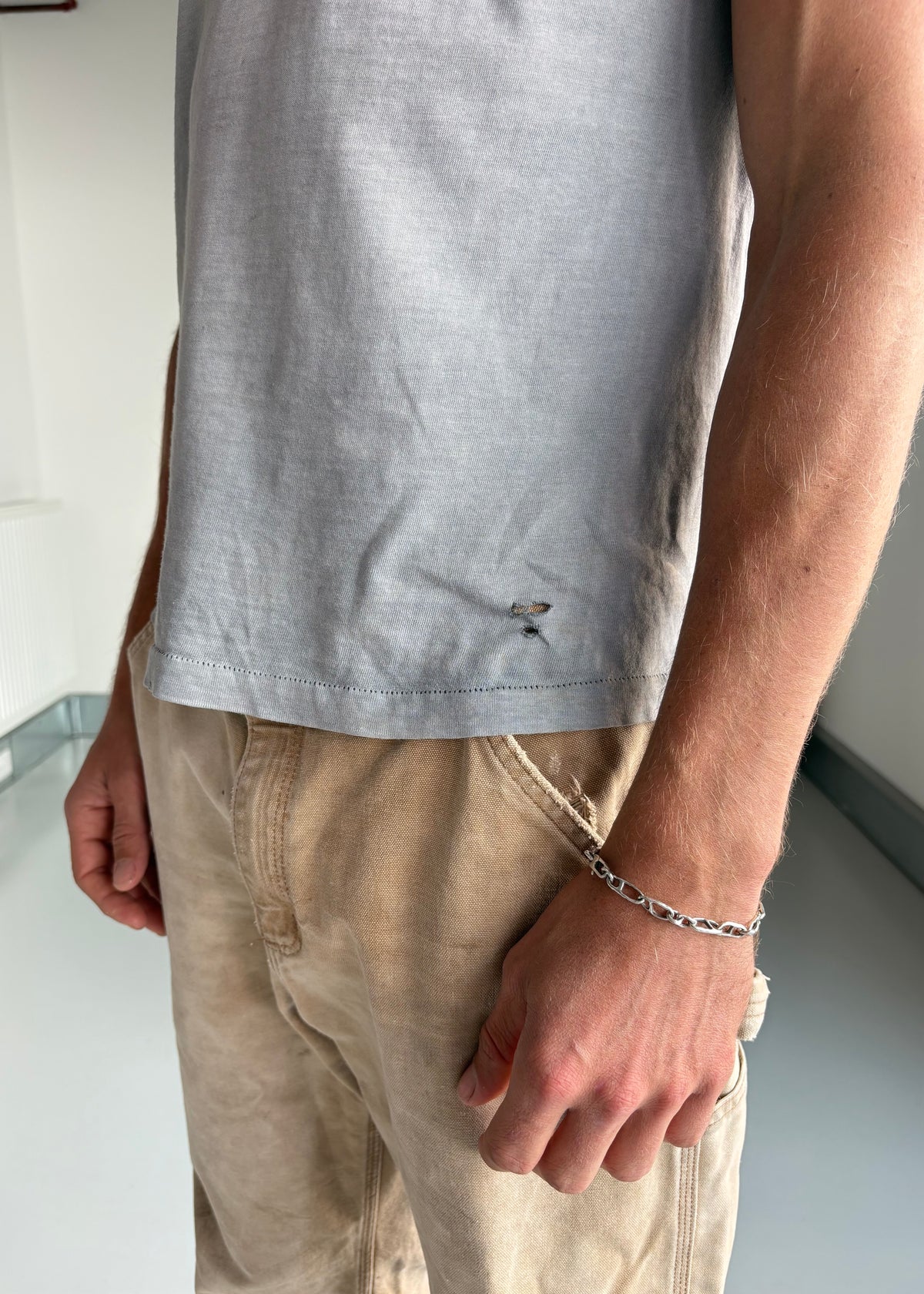 70s sun faded tee