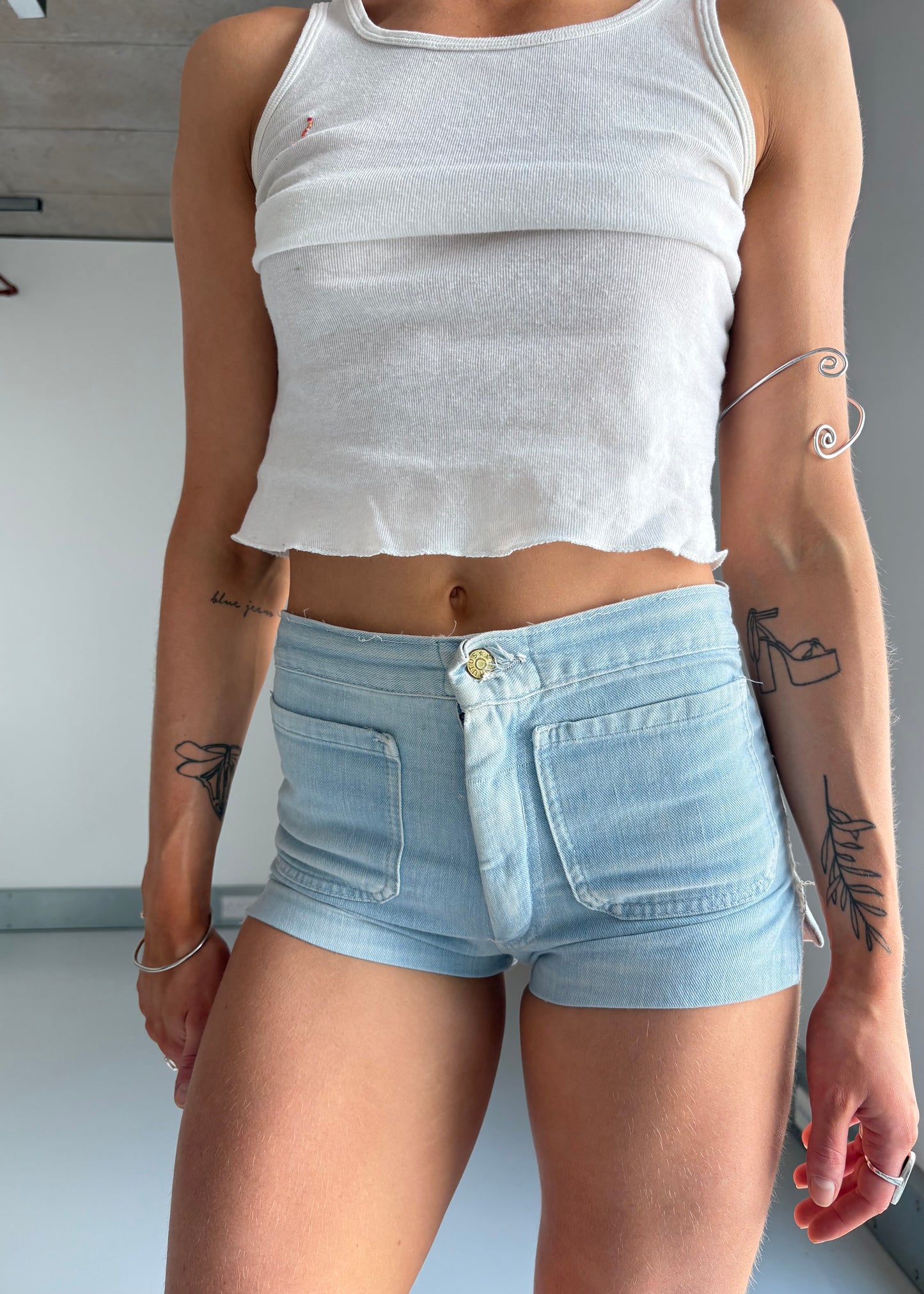 1970S brutus denim shorts