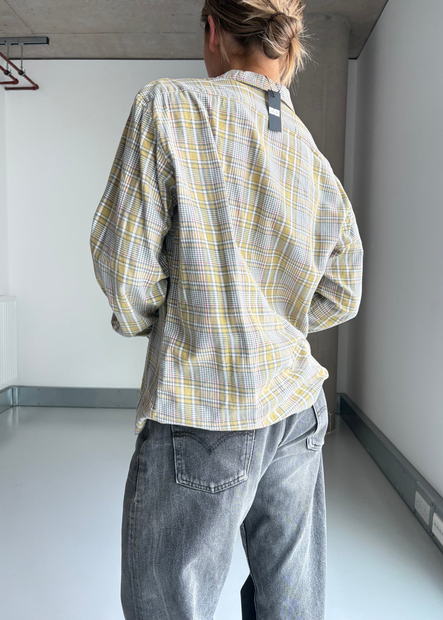 60s cotton work shirt