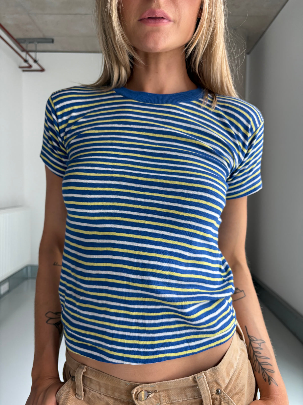 50s stripe tshirt