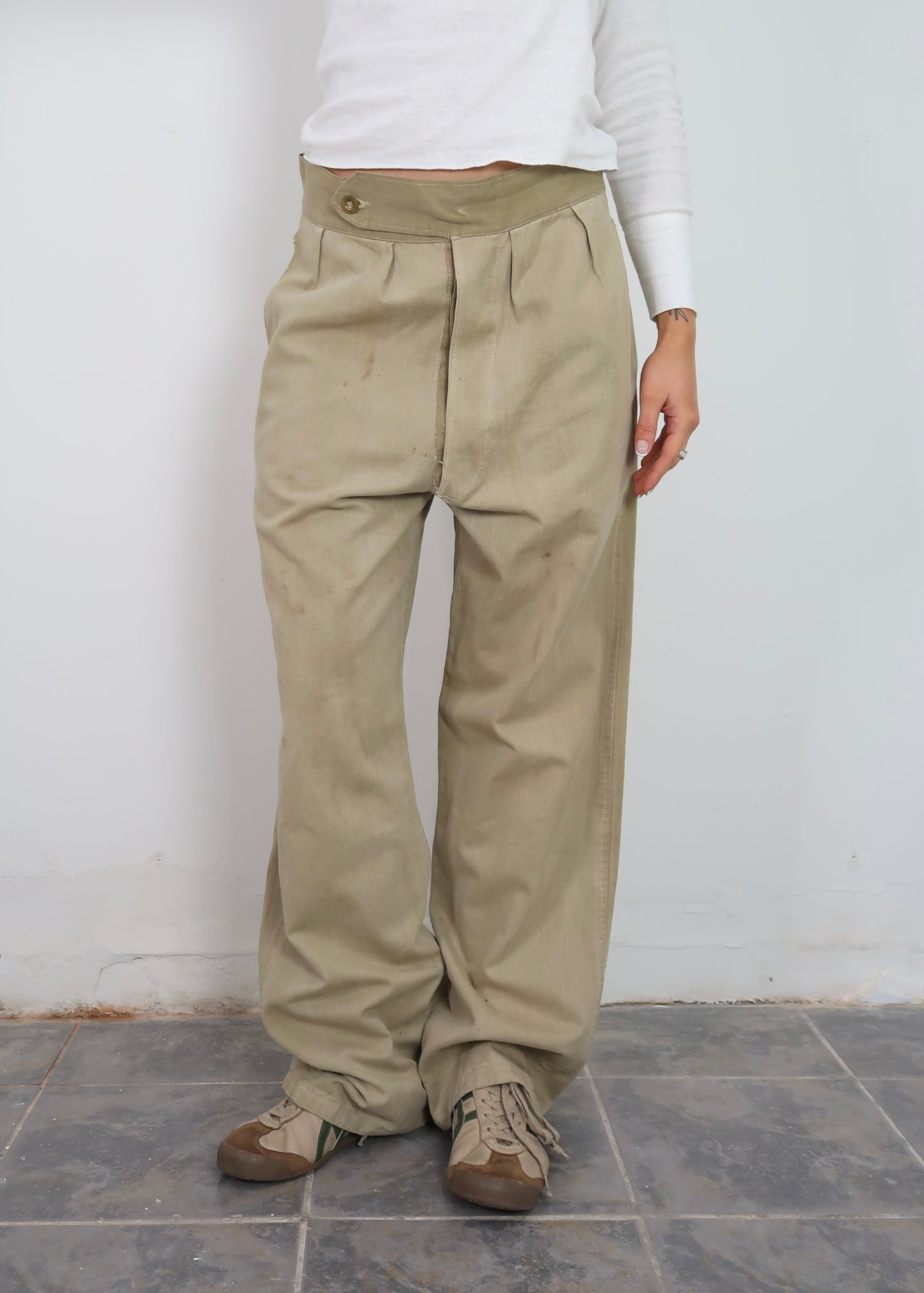 1940s Indian British army pants