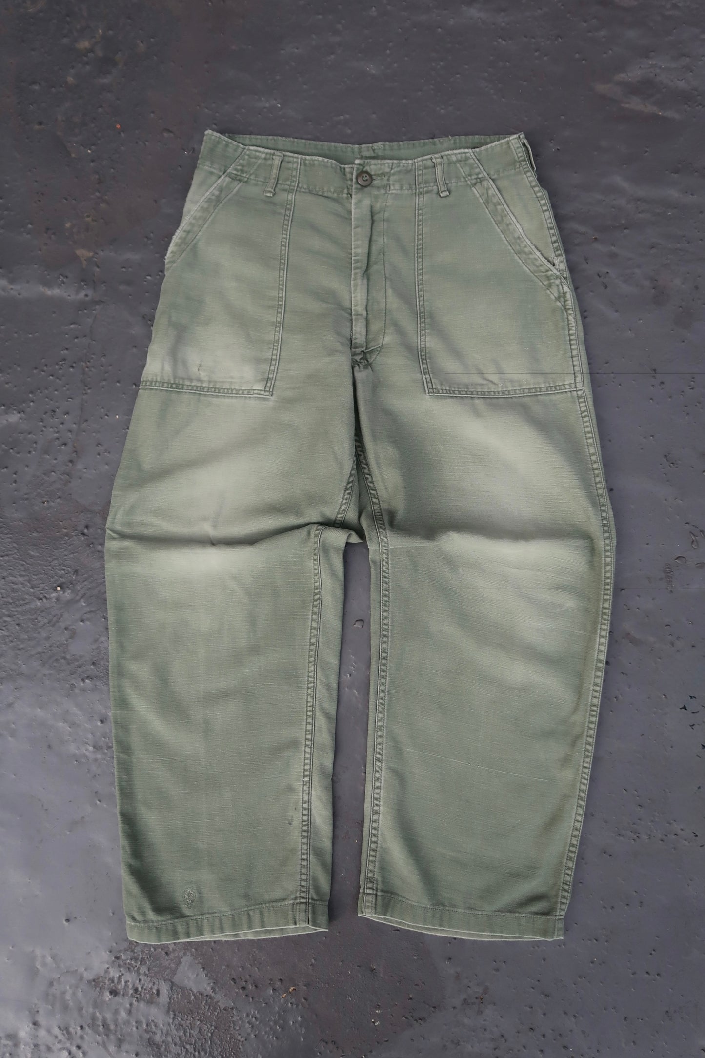 70s FATIGUE PANTS