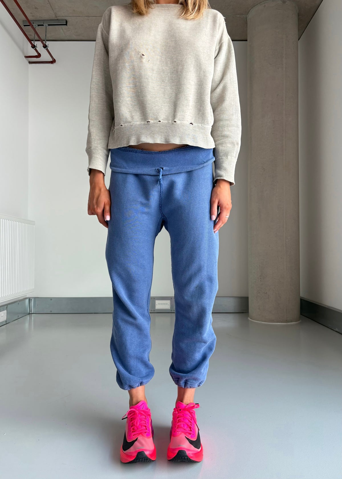 70s champion blue sweat pants