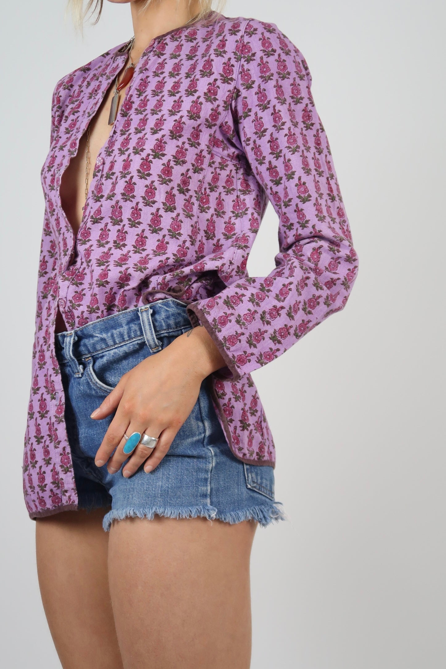 1970s Anohki cotton shirt