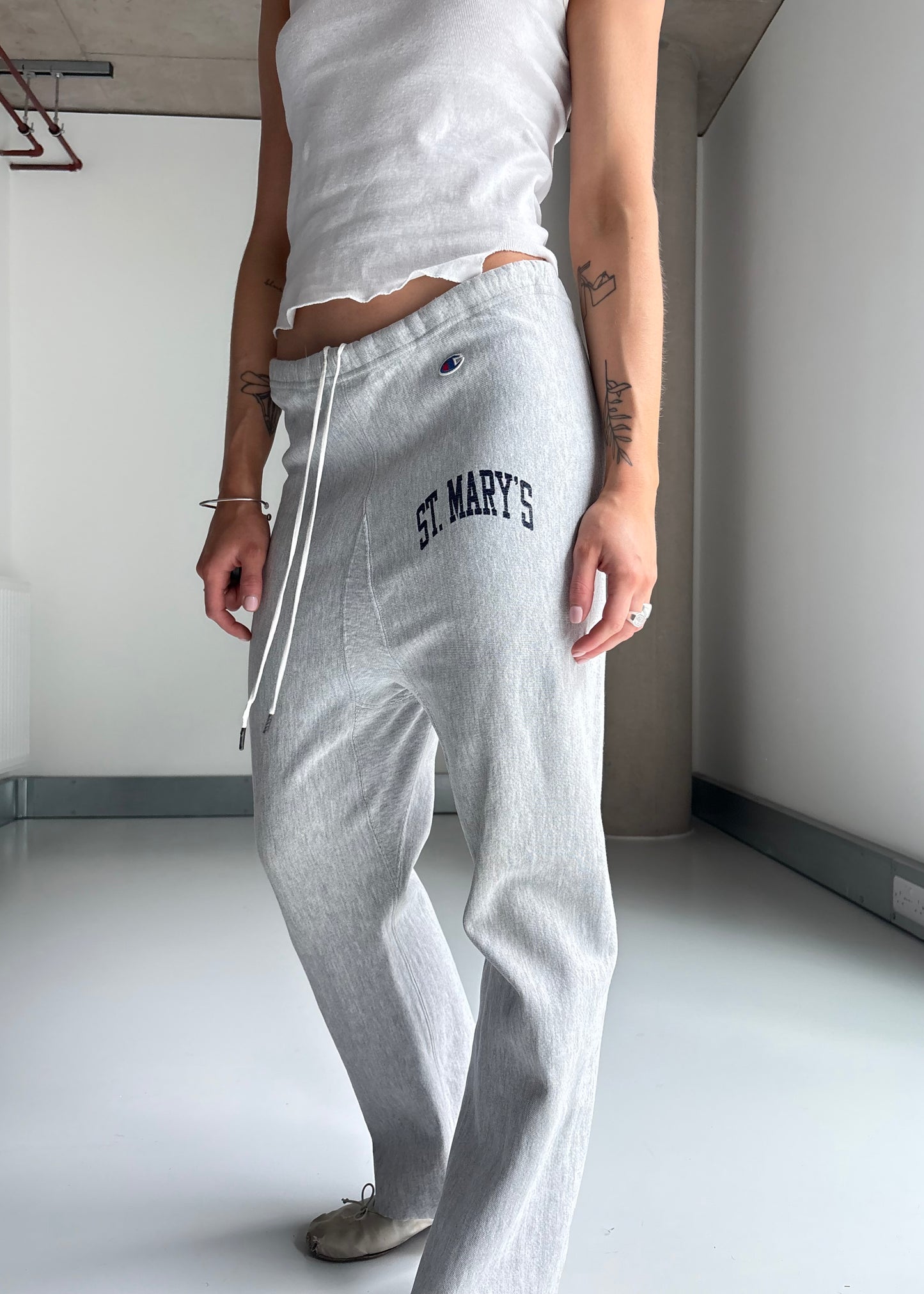 Reverse weave sweats