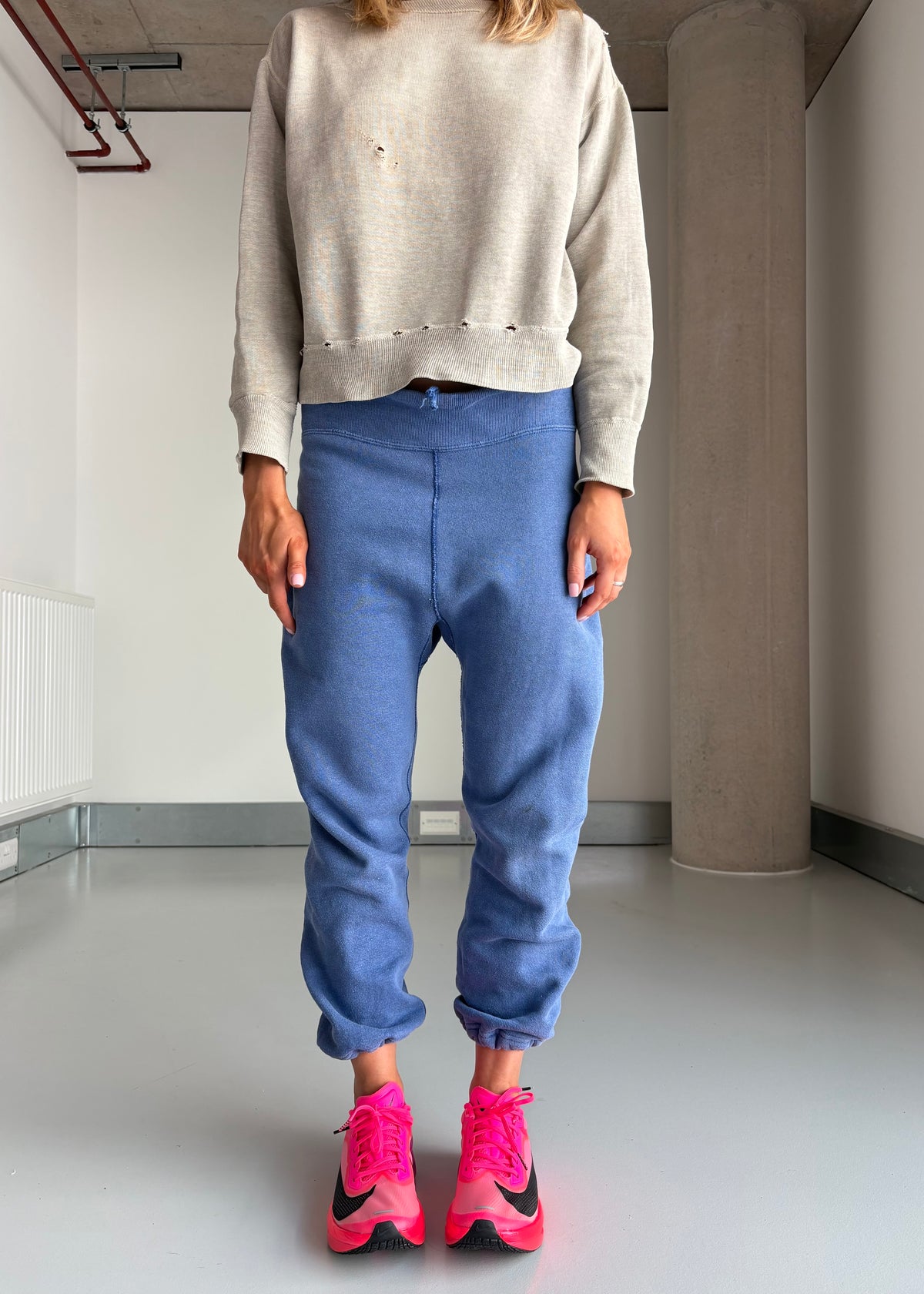 70s champion blue sweat pants