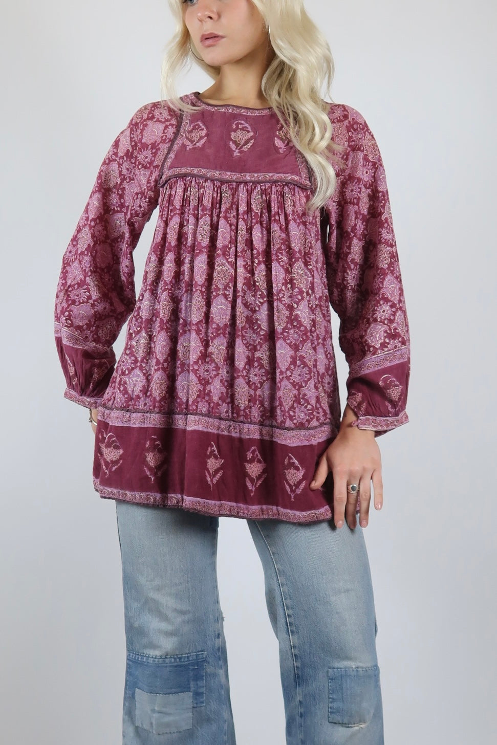 1970s Indian tunic blouse