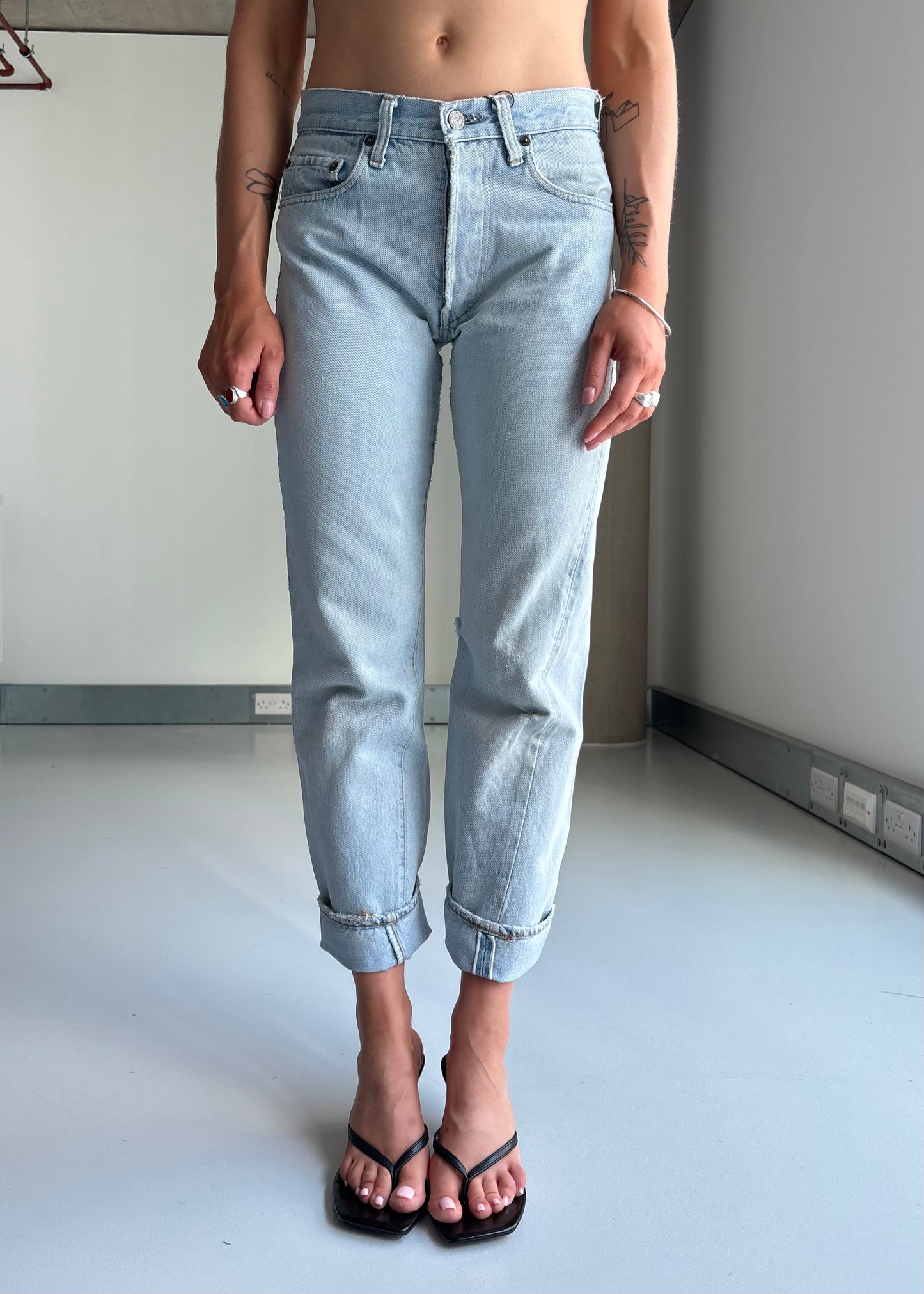 80S LIGHTWASH LEVIS SELVEDGE