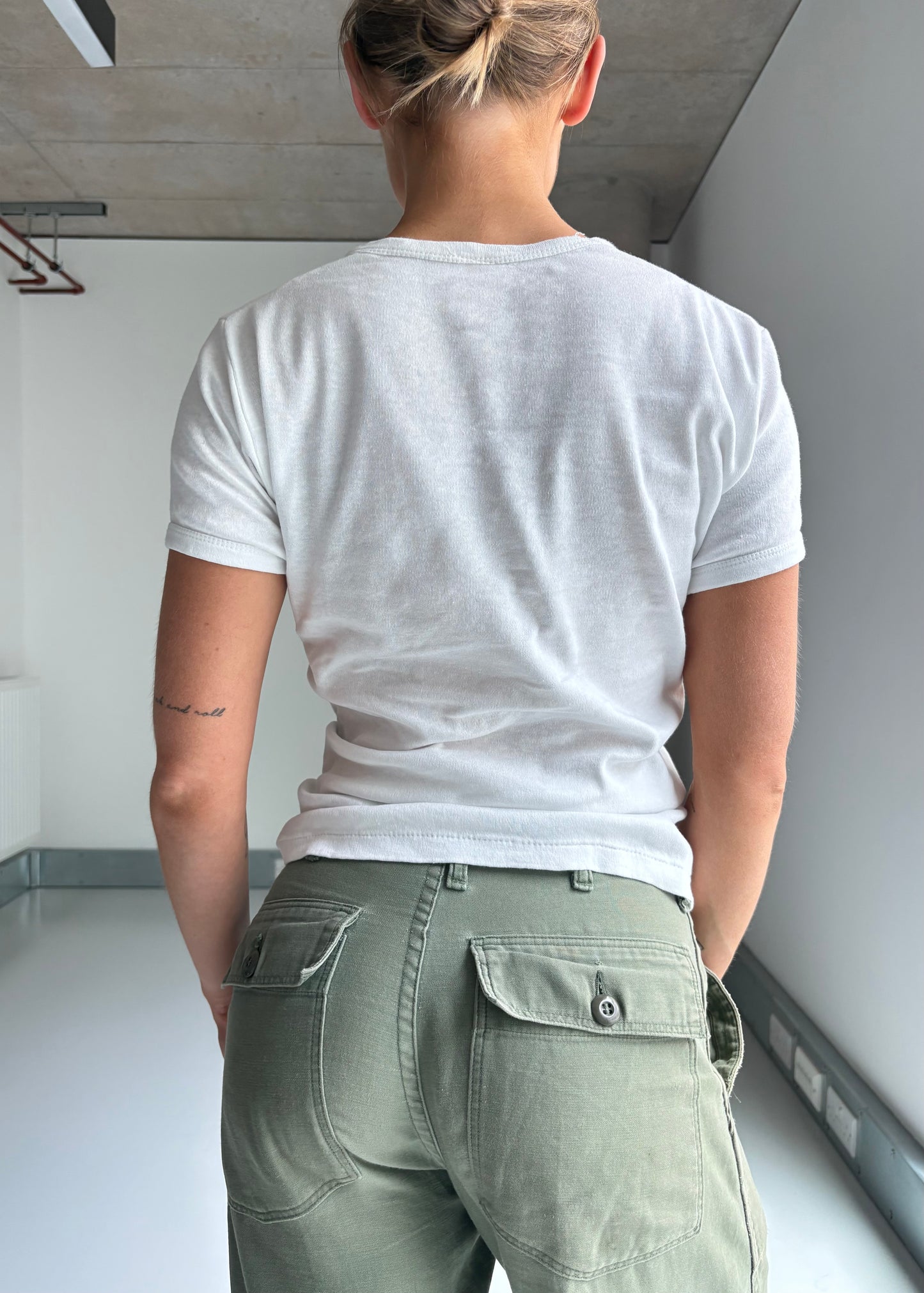 70s cotton Tshirt