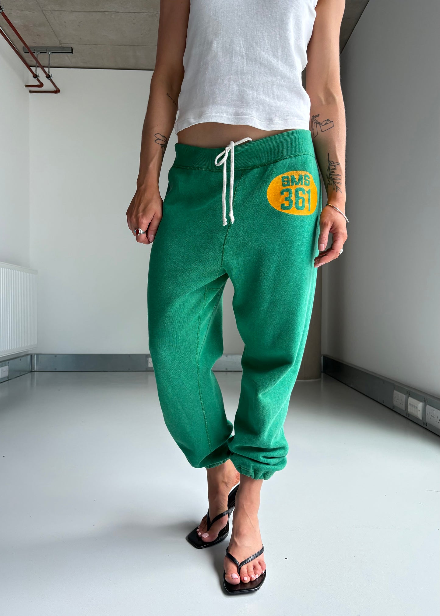 1960S GREEN SWEATPANTS