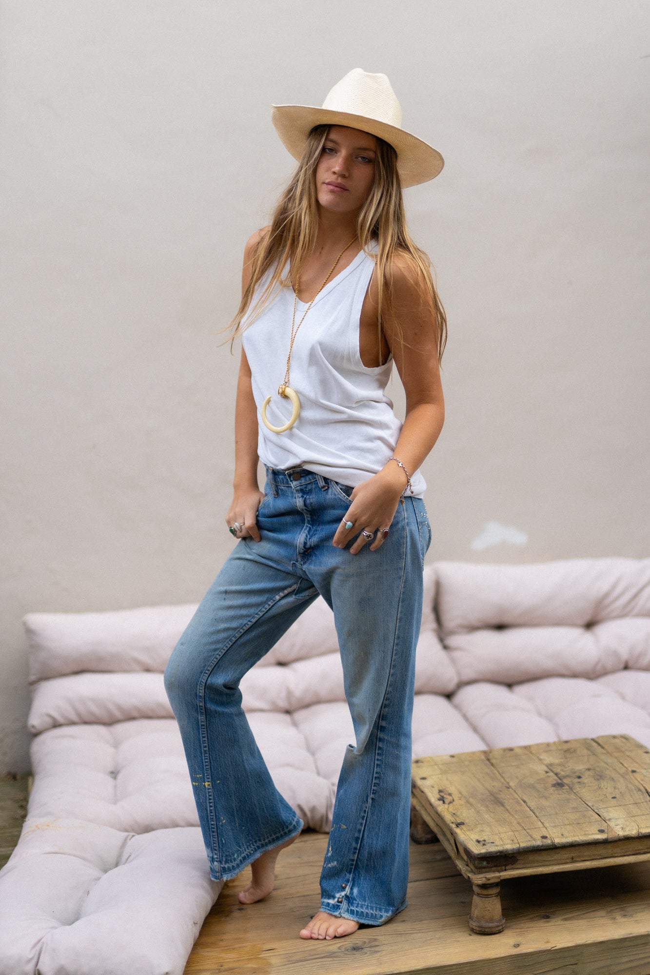 1950S MILITARY VEST TOP