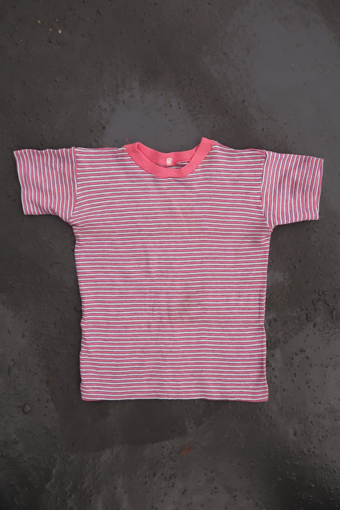 70s pink cotton tee