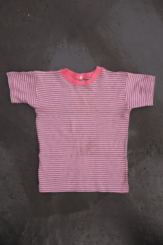 70s pink cotton tee