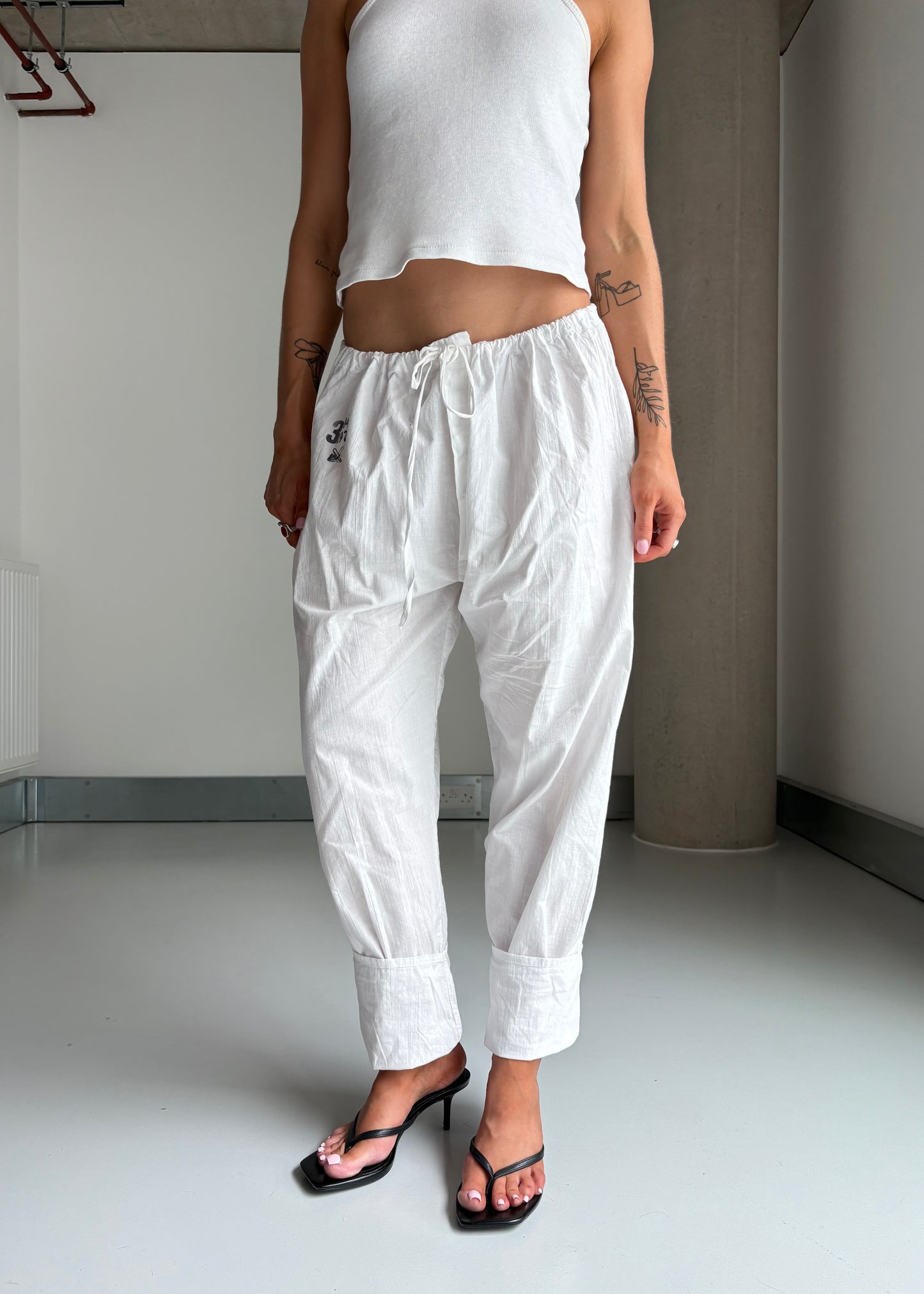 1970s army cotton pants